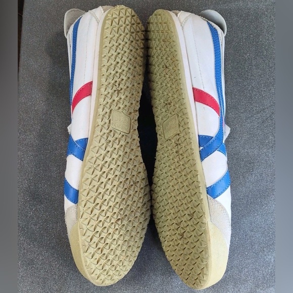 ASICS Onitsuka Tiger Mexico 66 Red White Blue Shoes US Size 8.5 EU Size 42 - Picture 5 of 7